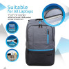 Sac à dos Promate Ascend-BP Étanche pour Pc Portable 15.6" / Gris