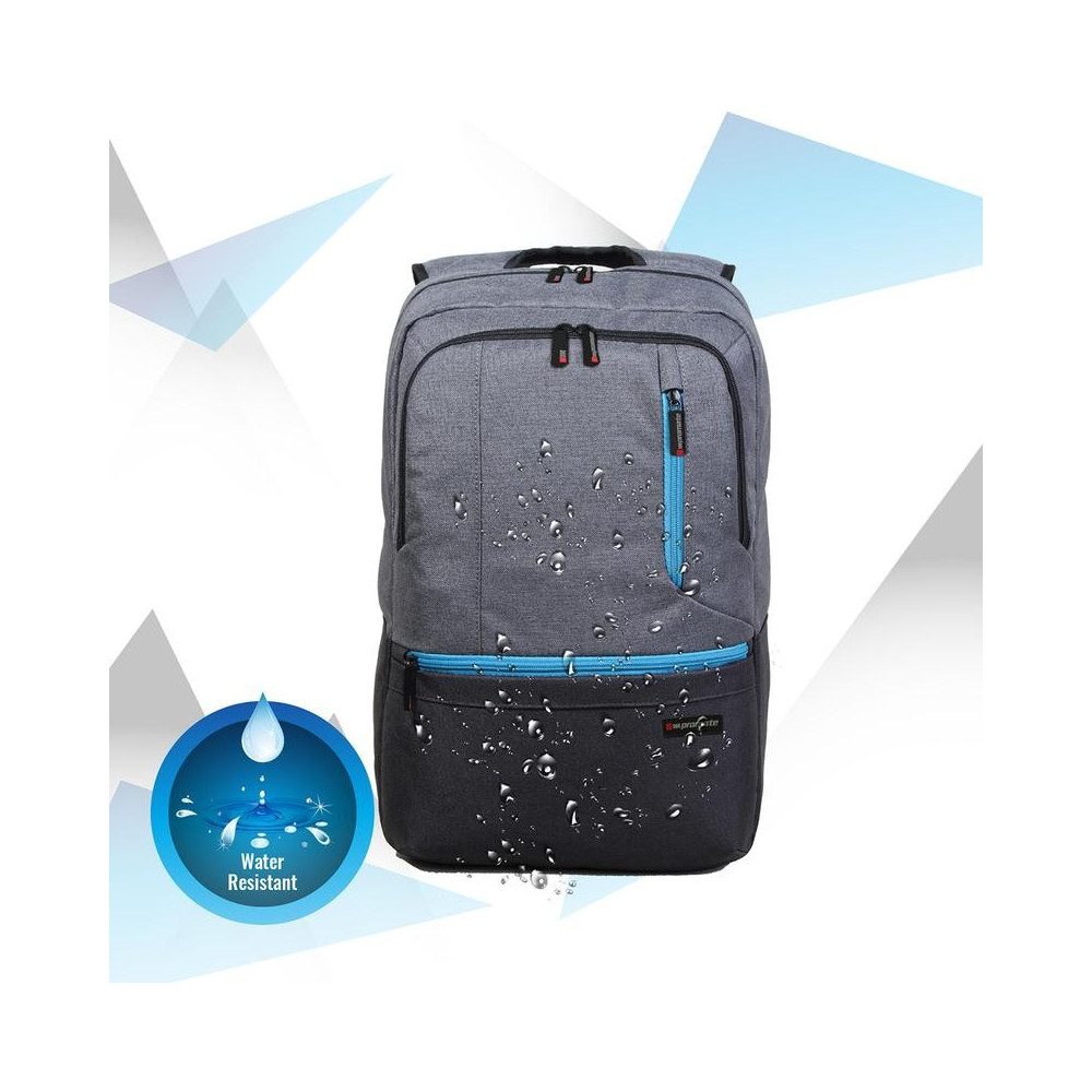 Sac à dos Promate Ascend-BP Étanche pour Pc Portable 15.6" / Gris