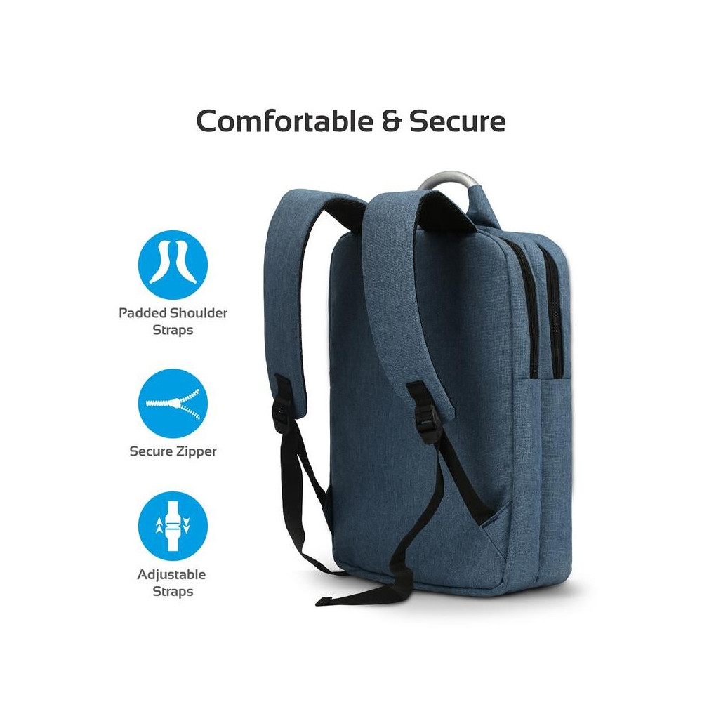 Sac à dos Promate Nova-BP pour Pc Portable 15.6" / Bleu