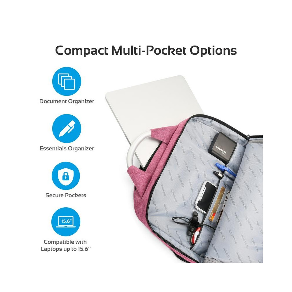 Sac à dos Promate Nova-BP pour Pc Portable 15.6"
