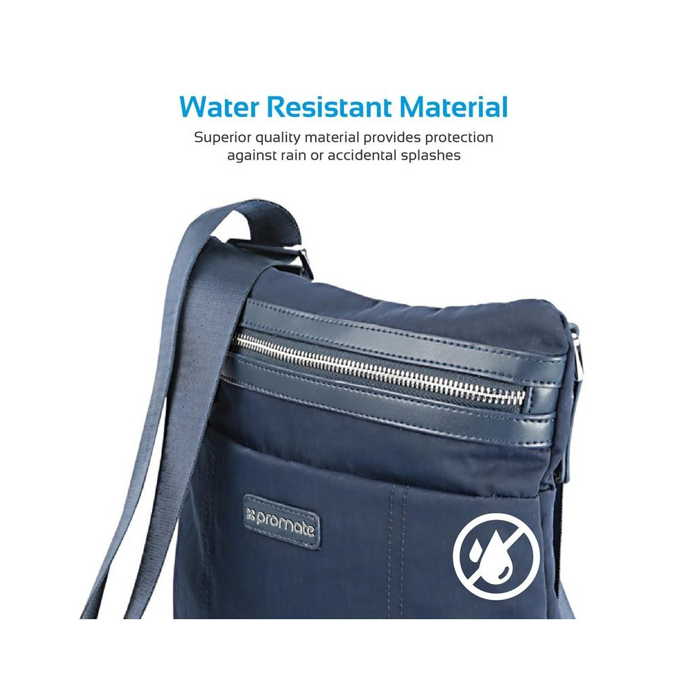 Sac bandoulière femme pour Tablette 10" Promate Roxy-TB / Bleu