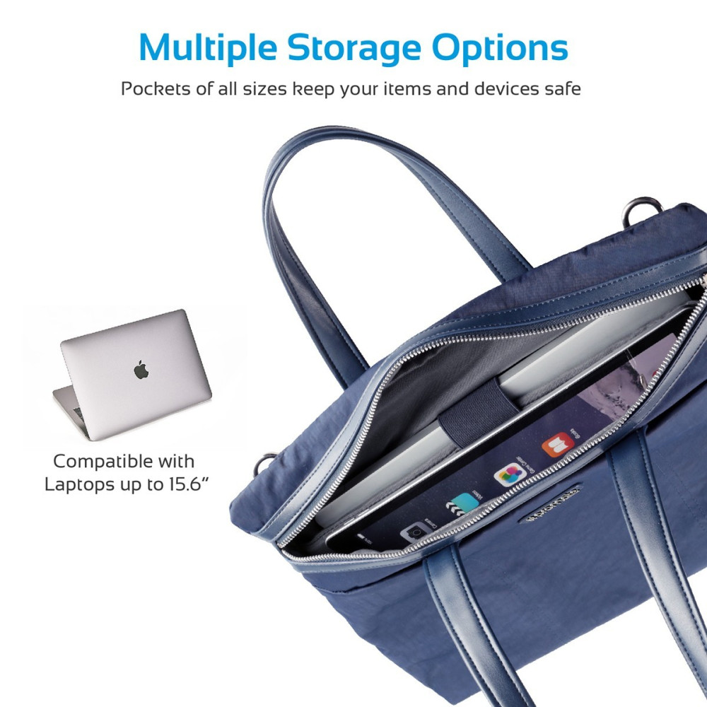 Sacoche femme pour Pc Portable 15.6" Promate Roxy-LD / Bleu