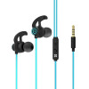 Écouteurs stéréo intra-auriculaires avec micro Promate Swift / Bleu