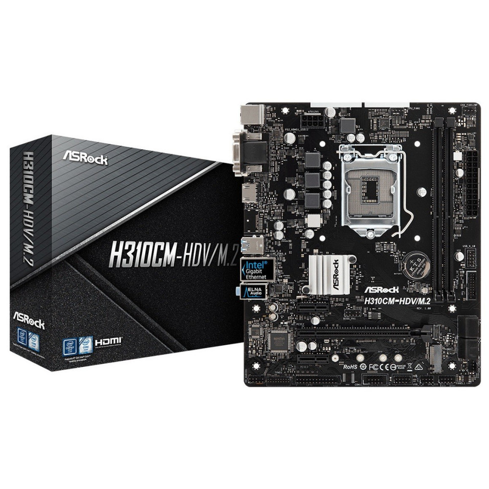 Carte mère ASRock H310CM-HDV/M.2