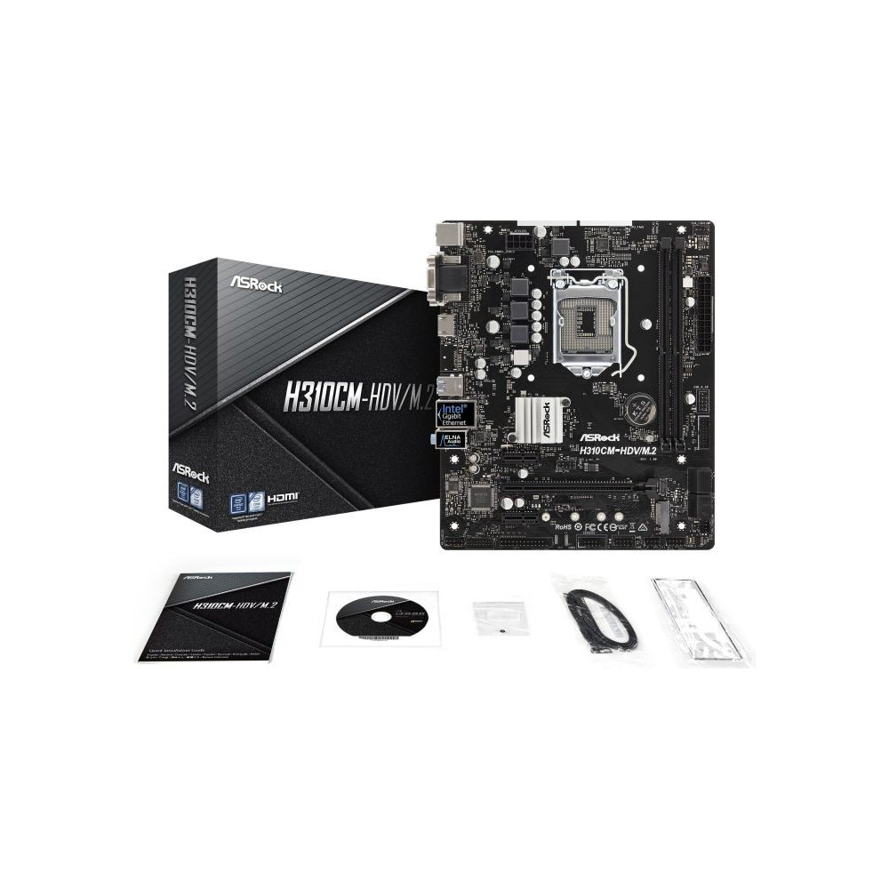 Carte mère ASRock H310CM-HDV/M.2