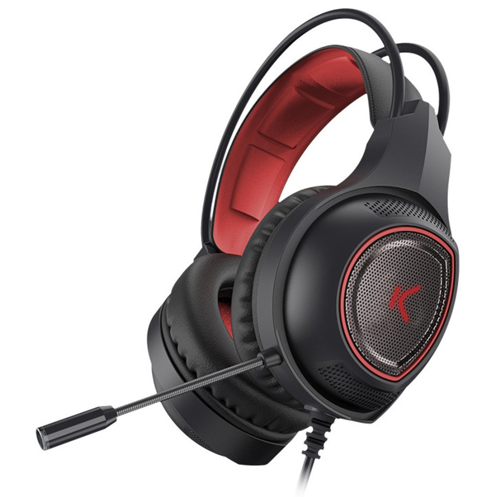 Casque Micro Gaming KSix Drakkar / Noir