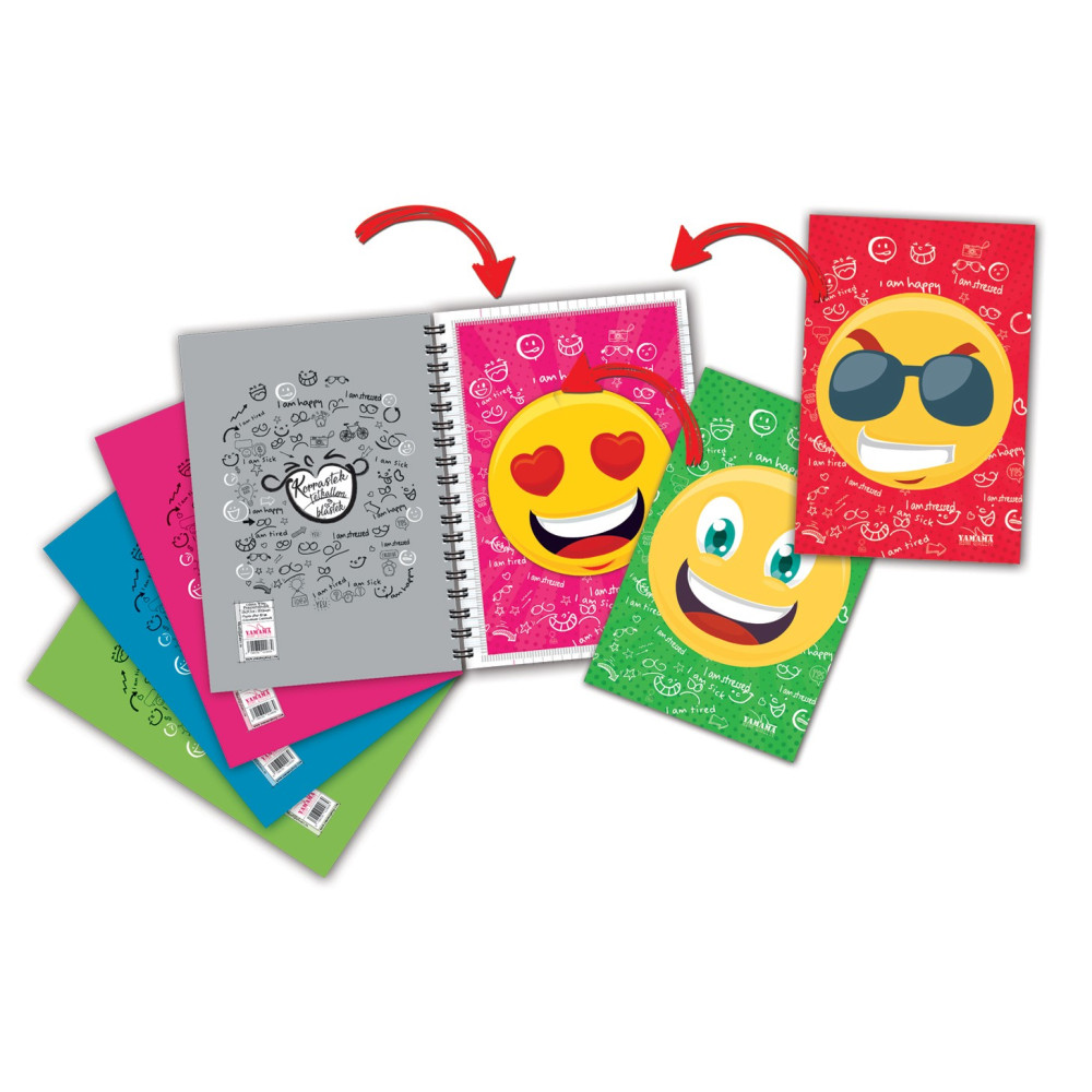 Cahier Personnalisable YAMAMA Wiro 17x22  Séyès BMV 80G 200p