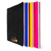 Cahier YAMAMA Wiro Couverture Plastique 21x29.7 Touchpa 90G 200p