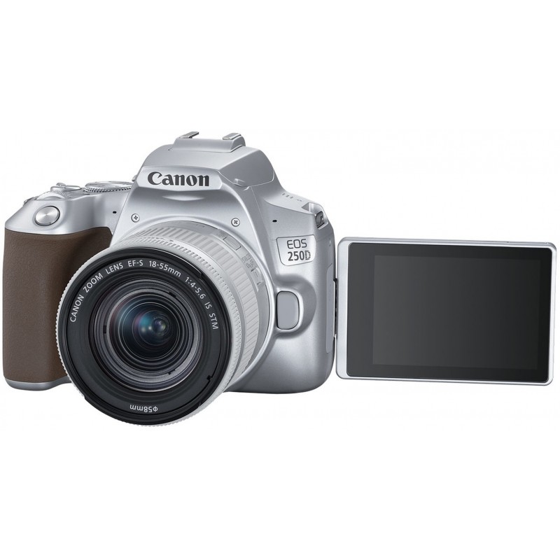 Appareil Photo Reflex Numérique Canon EOS 250D / 4K / 1855mm IS + Mini