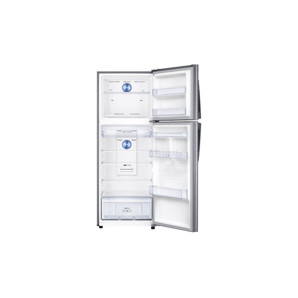 Réfrigérateur Samsung Twin Cooling Plus 500L avec Afficheur / Silver + Livraison + Installation et Mise en Marche Gratuites