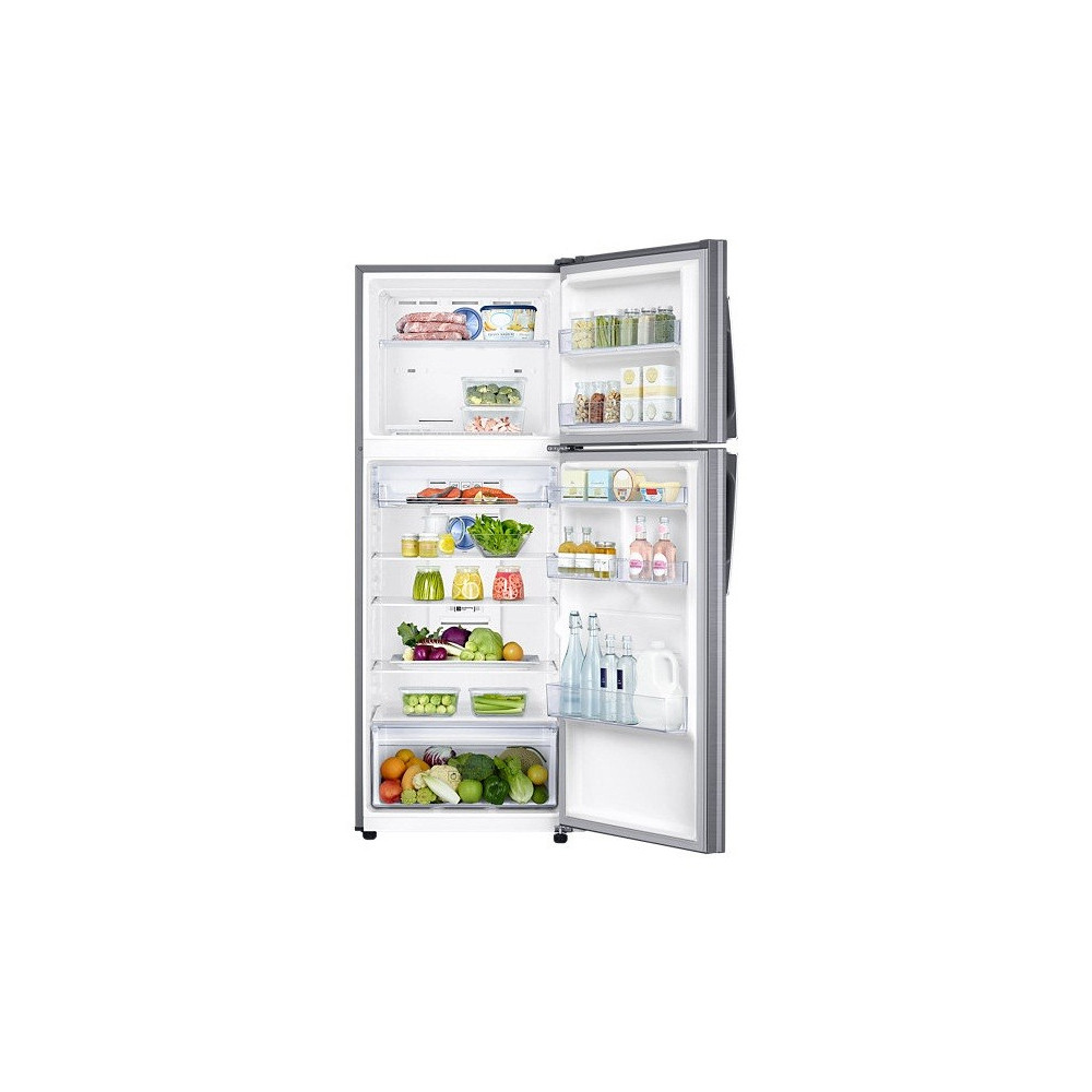 Réfrigérateur Samsung Twin Cooling Plus 500L avec Afficheur / Silver + Livraison + Installation et Mise en Marche Gratuites