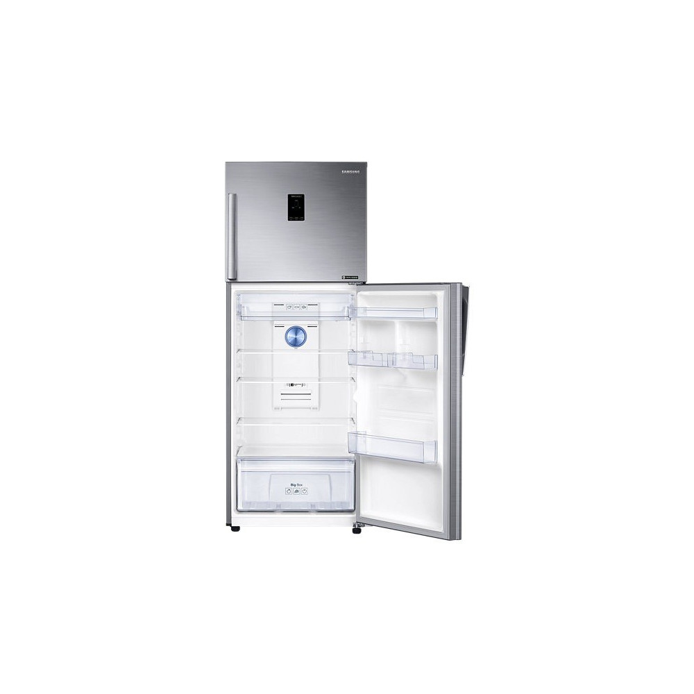 Réfrigérateur Samsung Twin Cooling Plus 500L avec Afficheur / Silver + Livraison + Installation et Mise en Marche Gratuites
