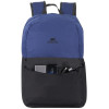 Sac à dos pour PC portable 15.6" Riva 5560 / Noir & Bleu
