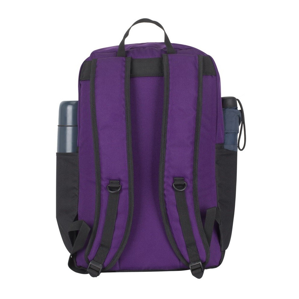 Sac à dos pour PC portable 15.6" Riva 5560 / Noir & Violet