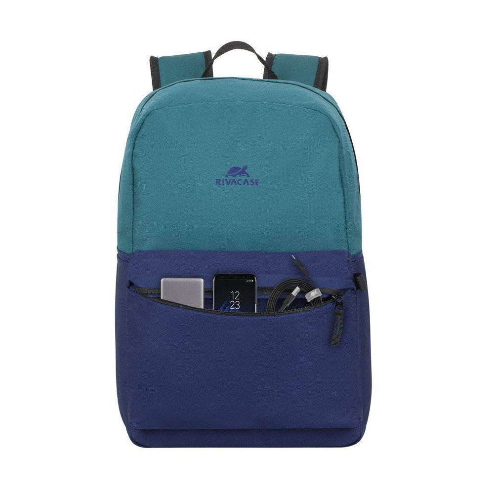 Sac à dos pour PC portable 15.6" Riva 5560 / Bleu & Turquoise