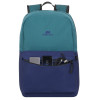 Sac à dos pour PC portable 15.6" Riva 5560 / Bleu & Turquoise