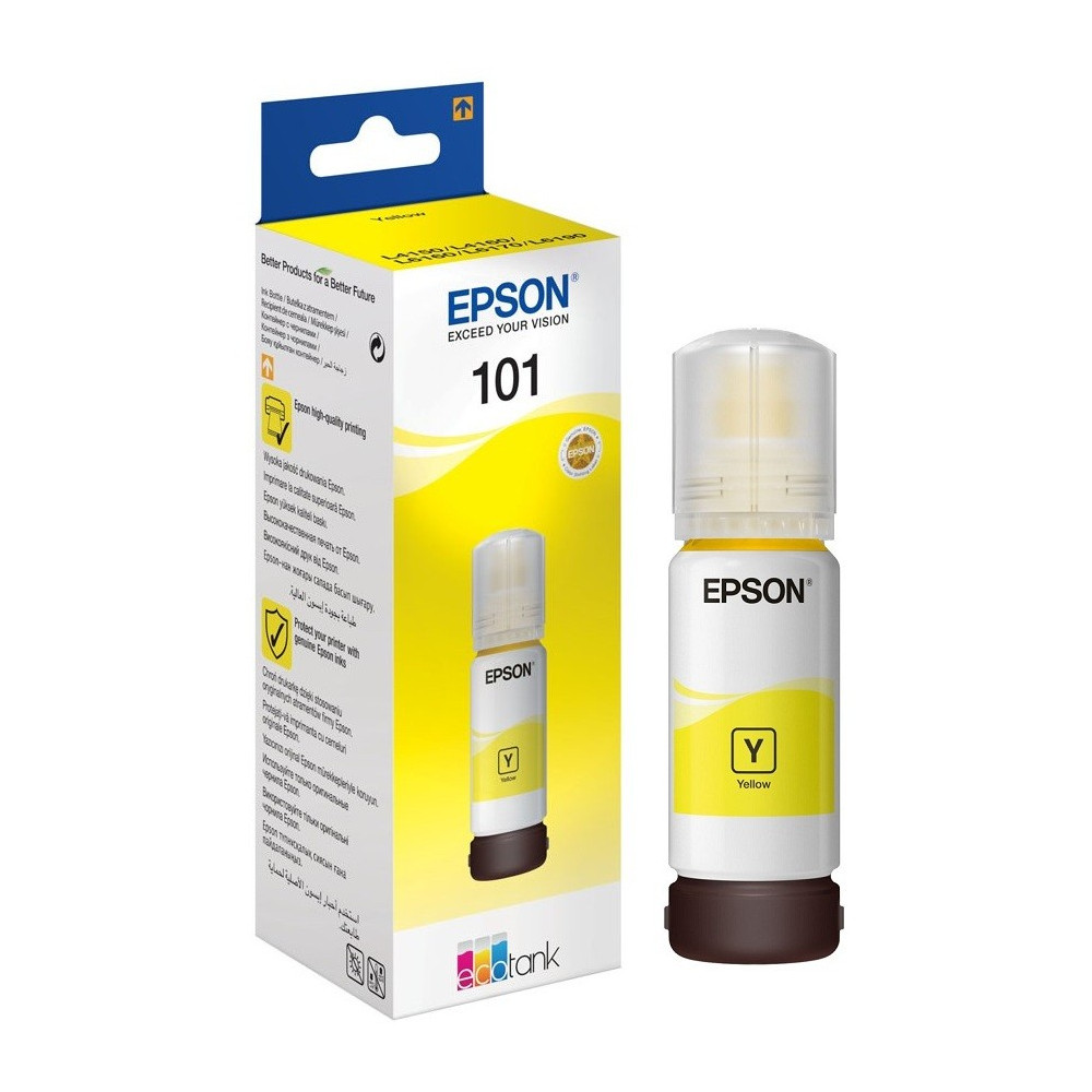 Bouteille d'encre Originale Epson EcoTank 101 / Yellow