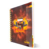 Cahier YAMAMA Wiro 5en1 Couverture Plastique 21x29.7 Séyès 70G 400p
