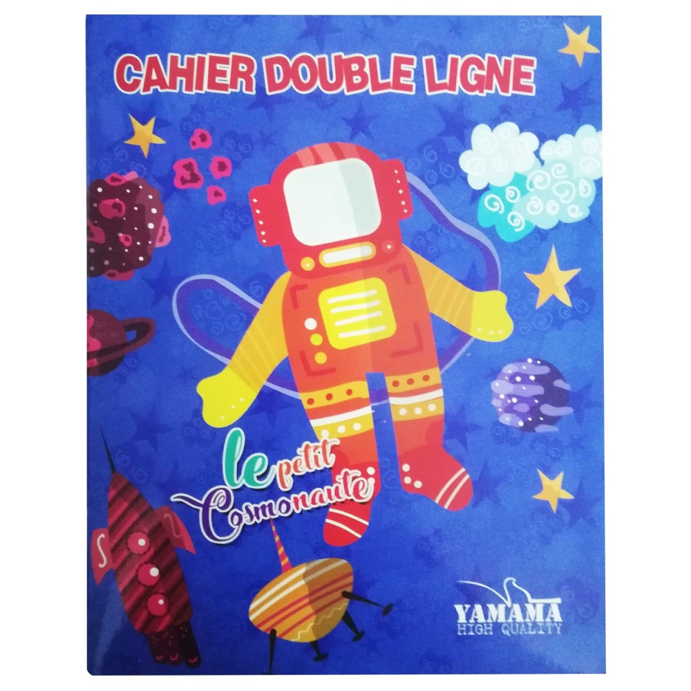 Cahier Piqué YAMAMA 17x22 Double Ligne 80G 36p