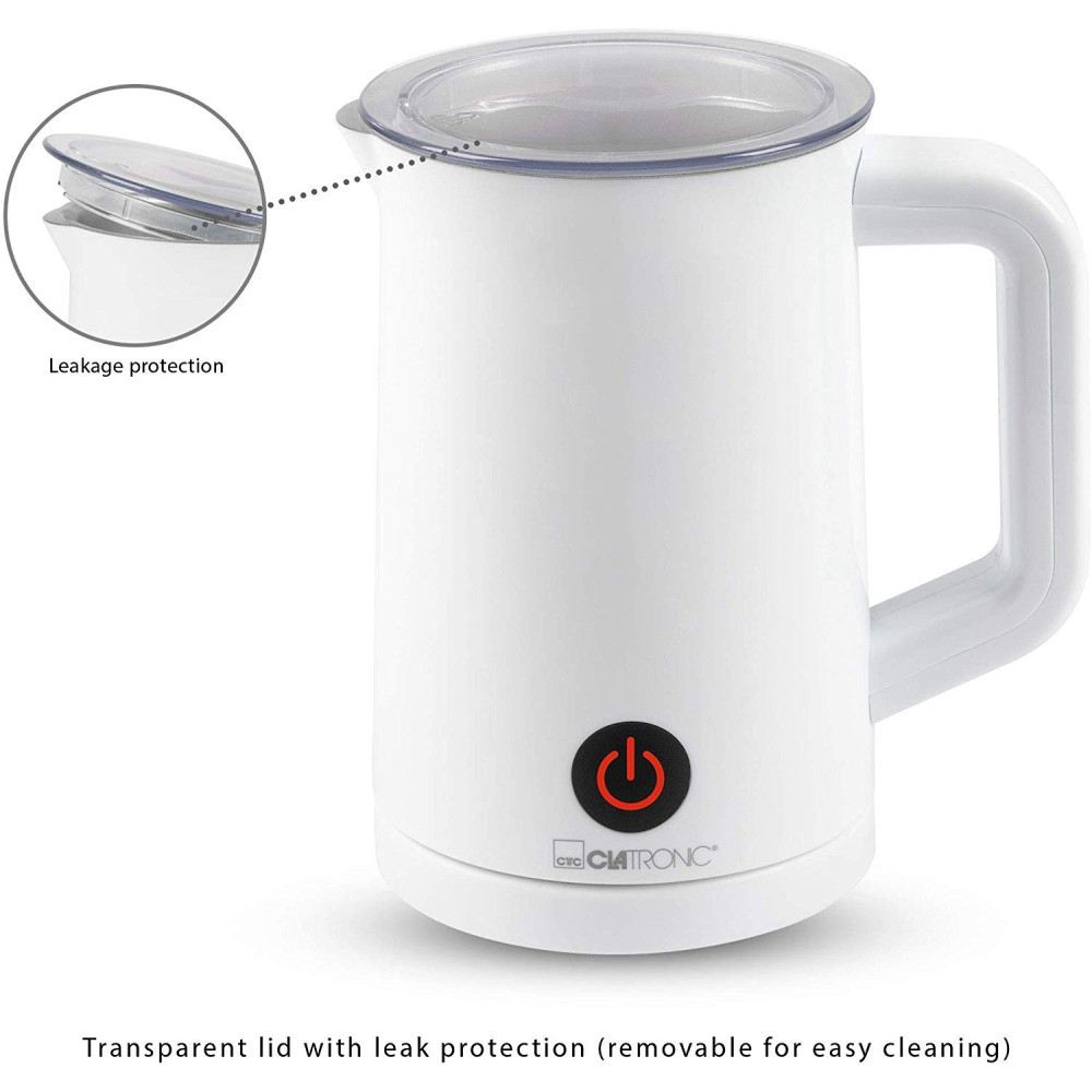 Mousseur à lait Électronique Clatronic MS 3693 / Blanc