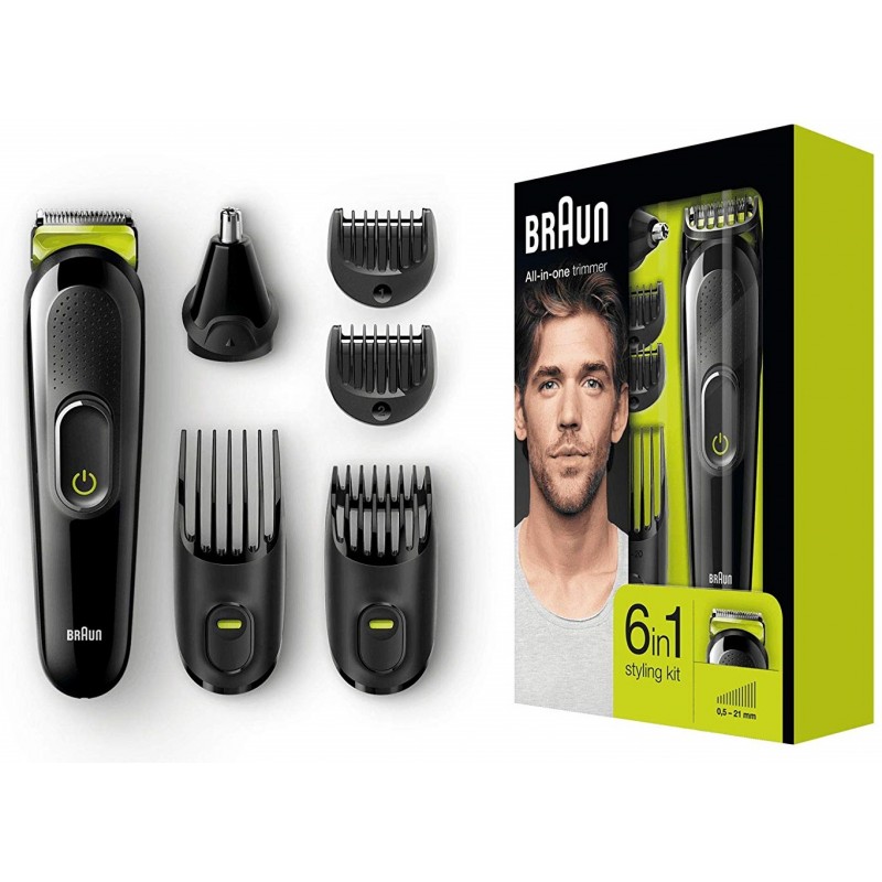 Tondeuse Barbe Et Cheveux 6-en-1 Braun MGK3021