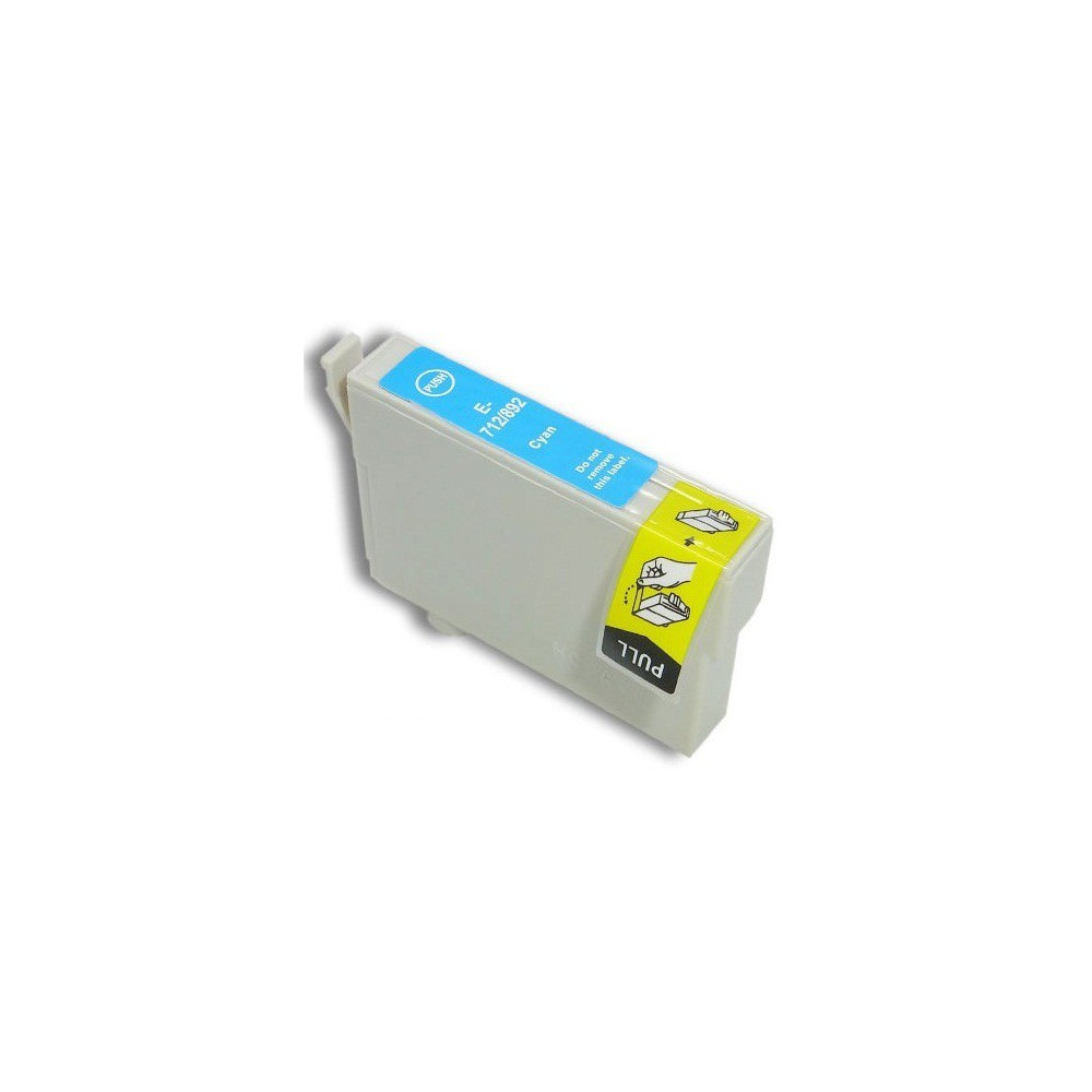 Cartouche Adaptable Compatible Epson T0712 / Cyan