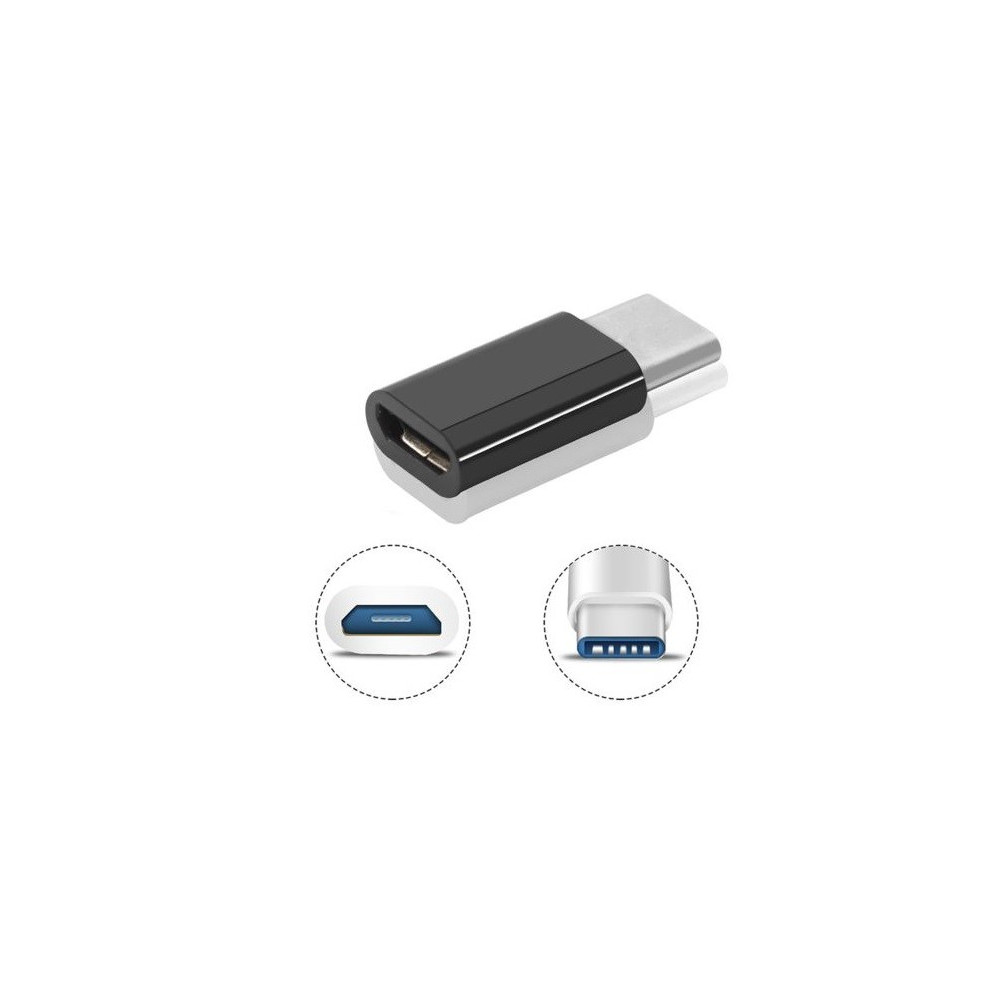 Adaptateur Micro USB Femelle vers USB Type C Male