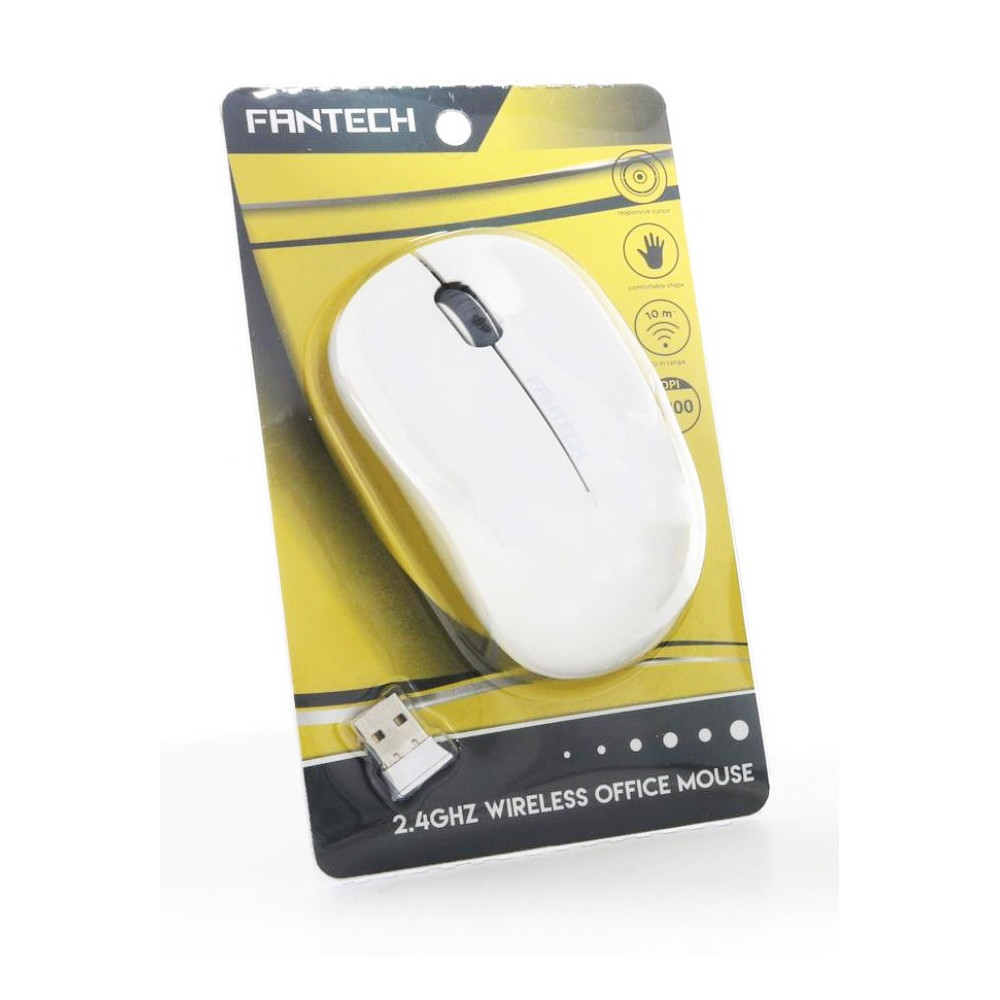 Souris Sans Fil FANTECH W188 / Blanc