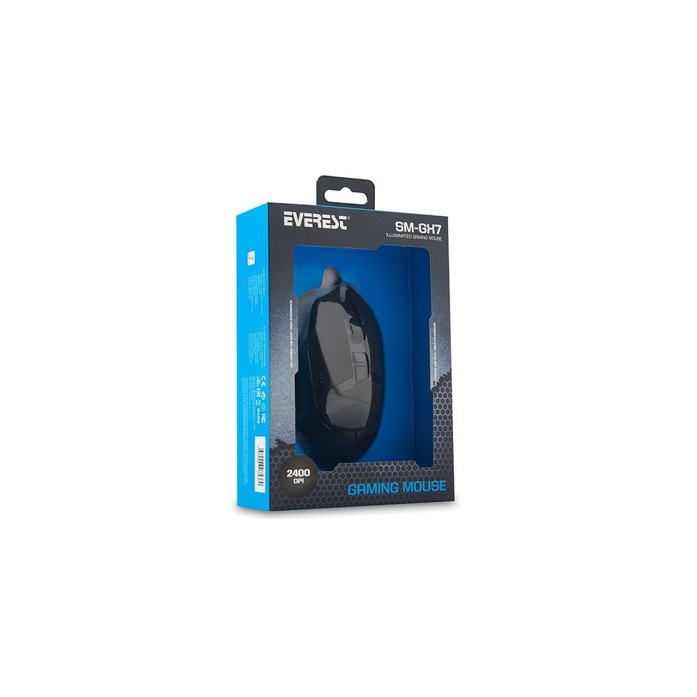 Souris USB Gaming Everest SM-GX7 / 2400DPI