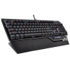 Clavier Mécanique Qwerty Gaming Rampage KB-RX92 Commander RGB / Blue Switch