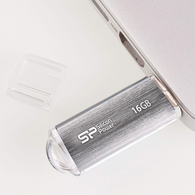 Clé USB Silicon Power 16 Go / Silver