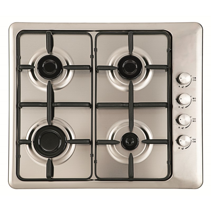 Plaque de cuisson Franco 4 feux 60 cm / Inox image 0