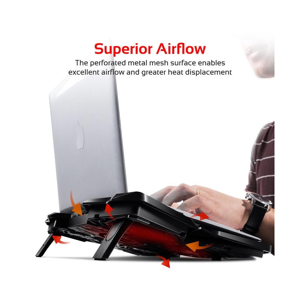 Refroidisseur pour Pc portable Promate AirBase-3