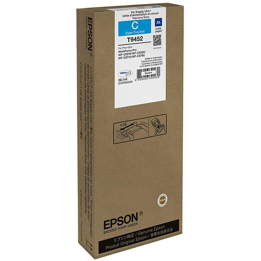 Cartouche d'encre EPSON T9452 XL / Cyan