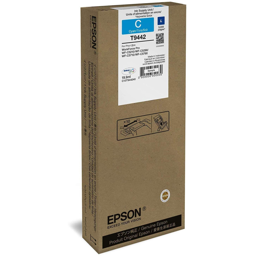 Cartouche d'encre originale EPSON T9442 / Cyan