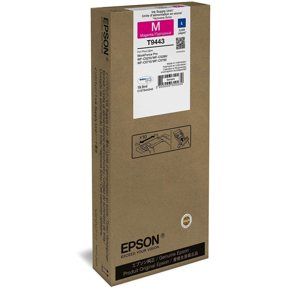 Cartouche d'encre originale EPSON T9443 / Magenta