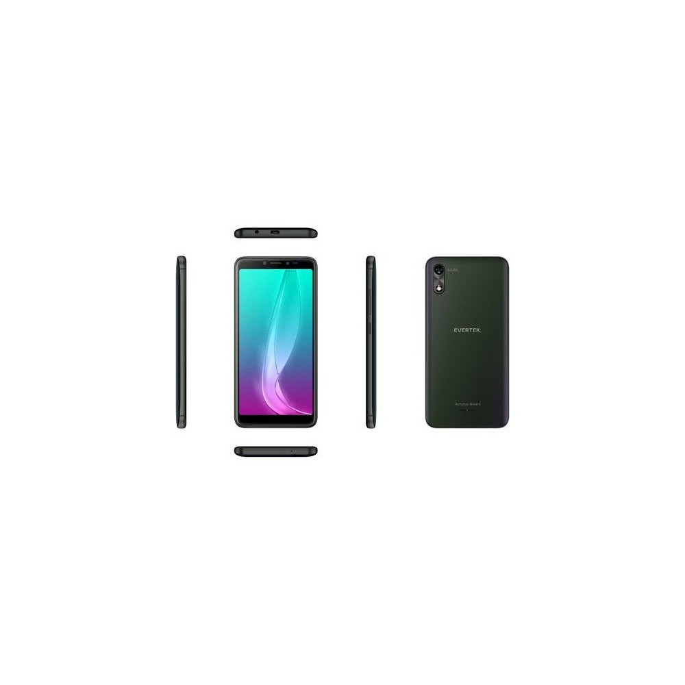 TÉLÉPHONE PORTABLE EVERTEK M10 / 3G / DOUBLE SIM / VERT