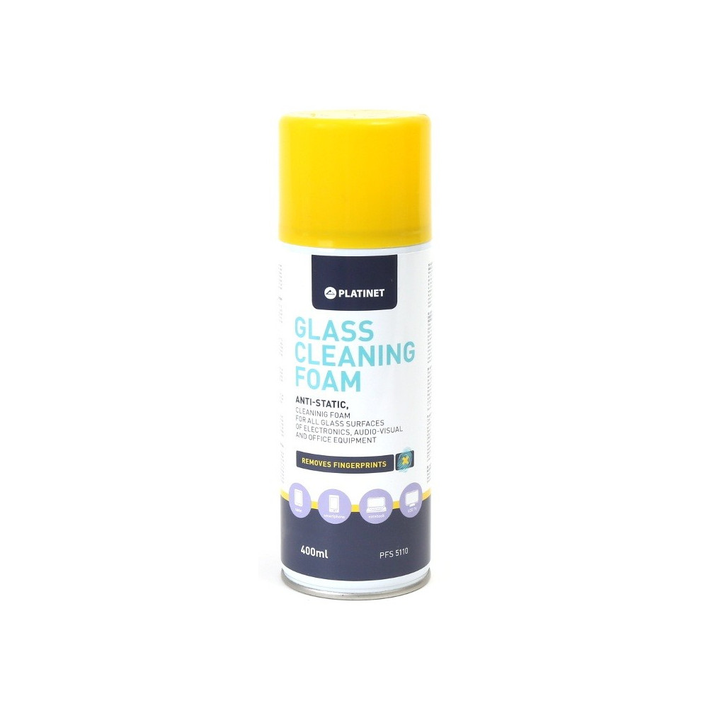 Mousse de nettoyage Platinet pour écrans 400 ml