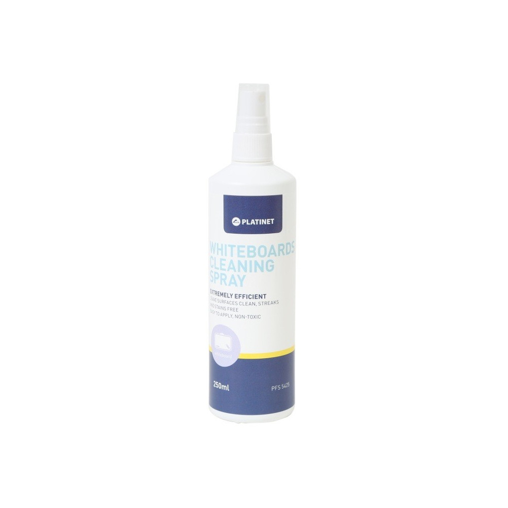 Spray nettoyant Platinet pour Tableau Blanc 250 ml