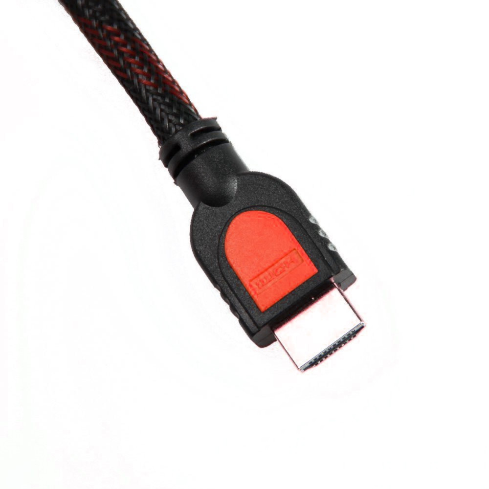 Cable HDMI 5M / Noir & Rouge