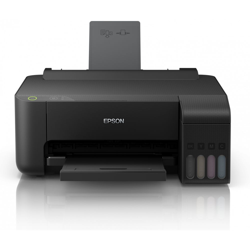 Imprimante à réservoir intégré couleur Epson L1110 + 4 Bouteilles d'encre