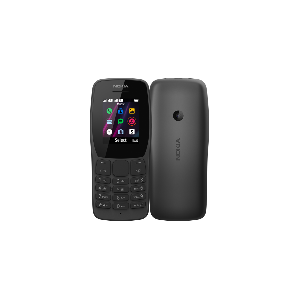 Téléphone Portable Nokia 110 / Noir