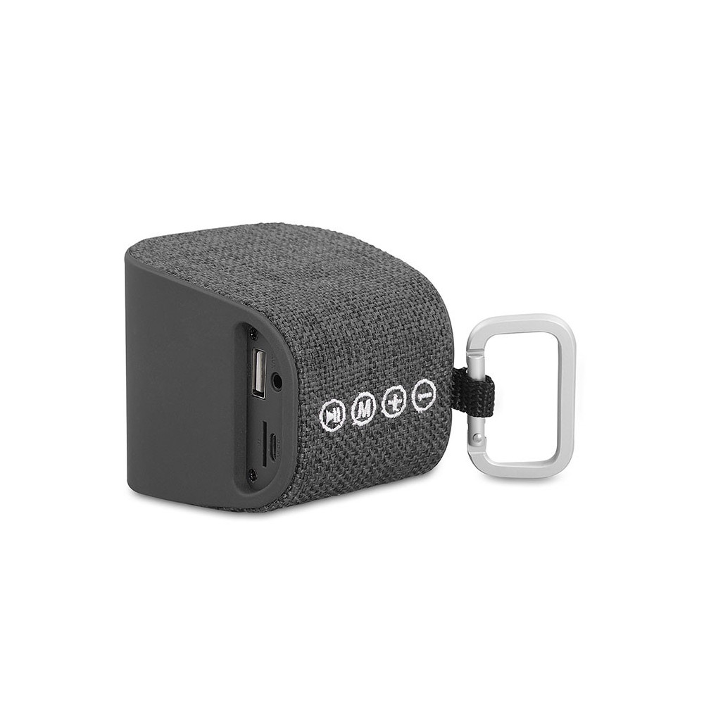 Haut Parleur de poche Bluetooth Mikado Freely K6 / 5W / Noir