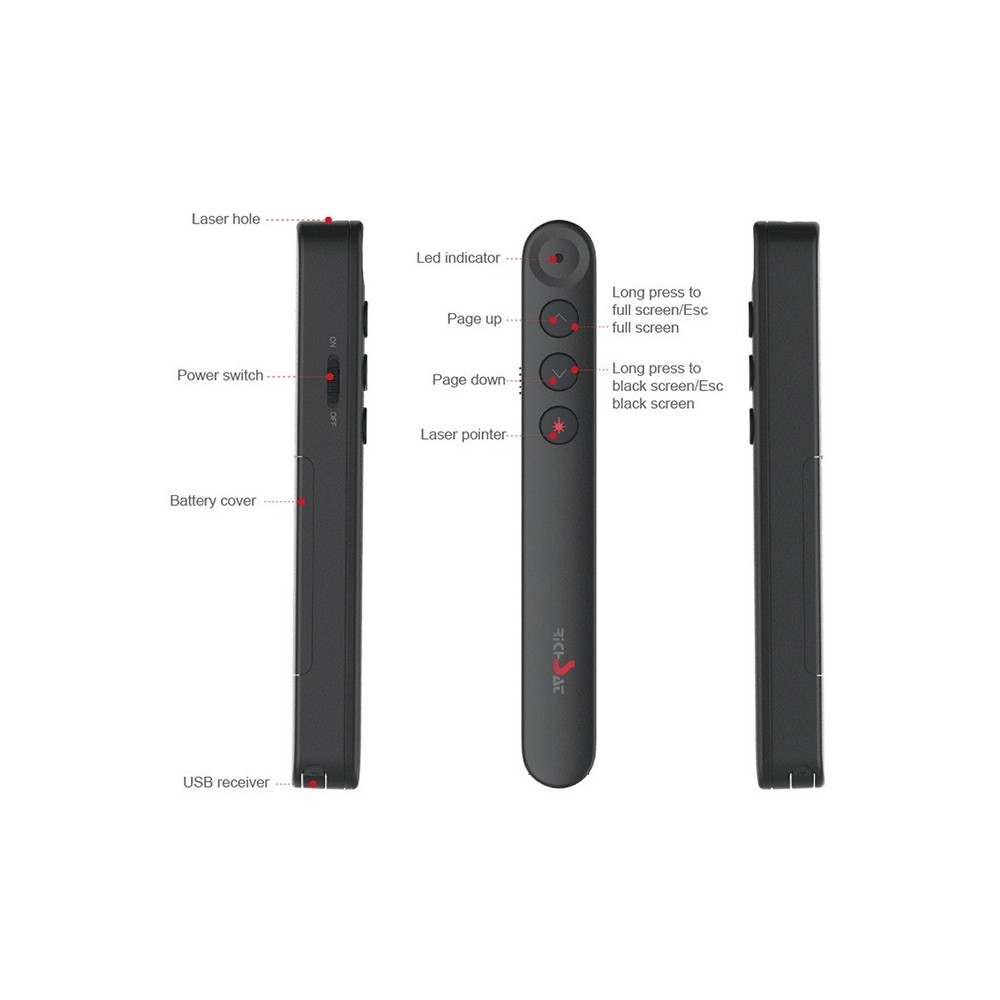 Pointeur Laser sans fil RS01