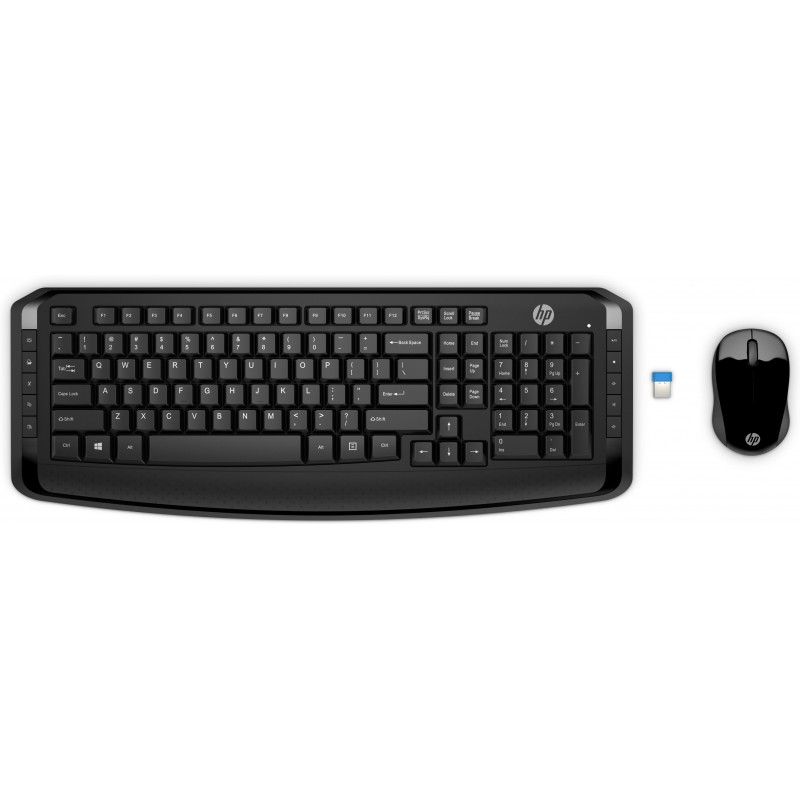 ENSEMBLE CLAVIER + SOURIS SANS FIL HP 230 AZERTY - BLANC (3L1F0AA) - Media  Bureautique Tunisie