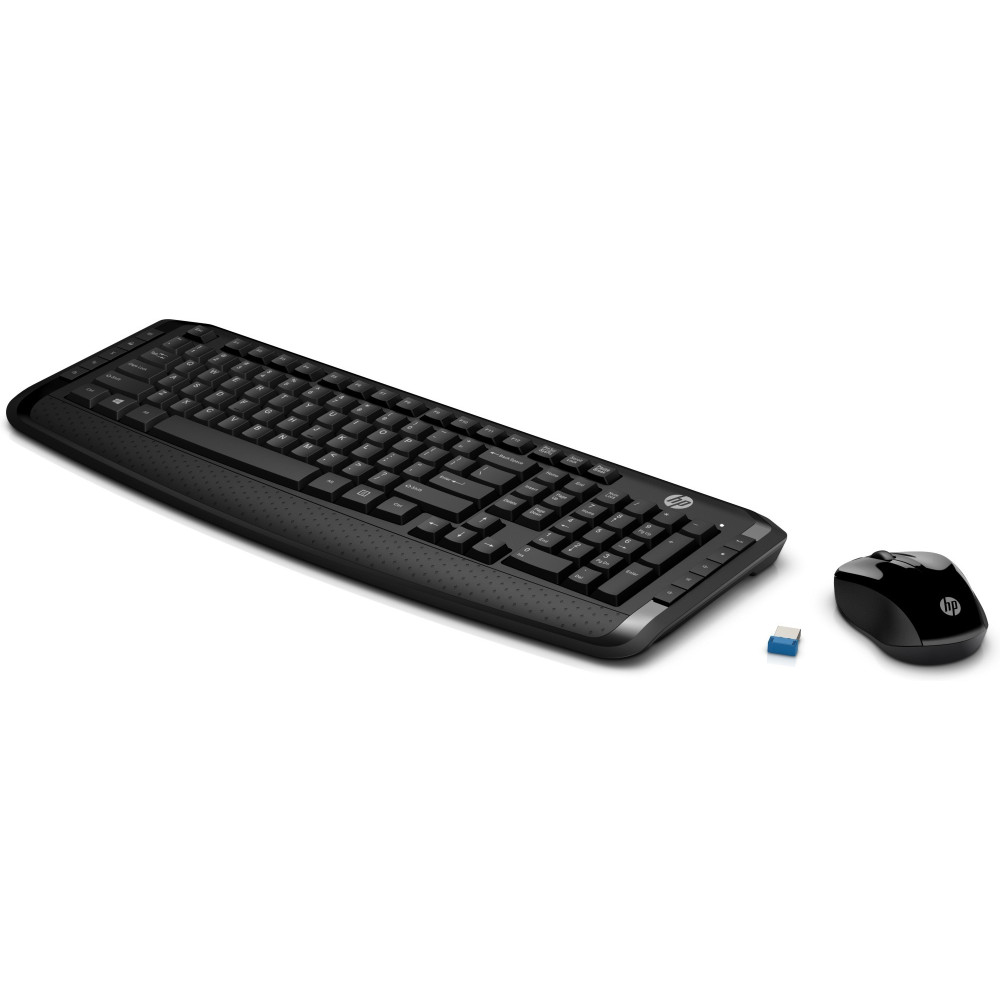 Ensemble Clavier Azerty et Souris Sans Fil HP 300