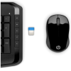 Ensemble Clavier Azerty et Souris Sans Fil HP 300
