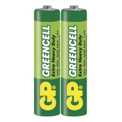 2x Piles AAA GP Greencell...