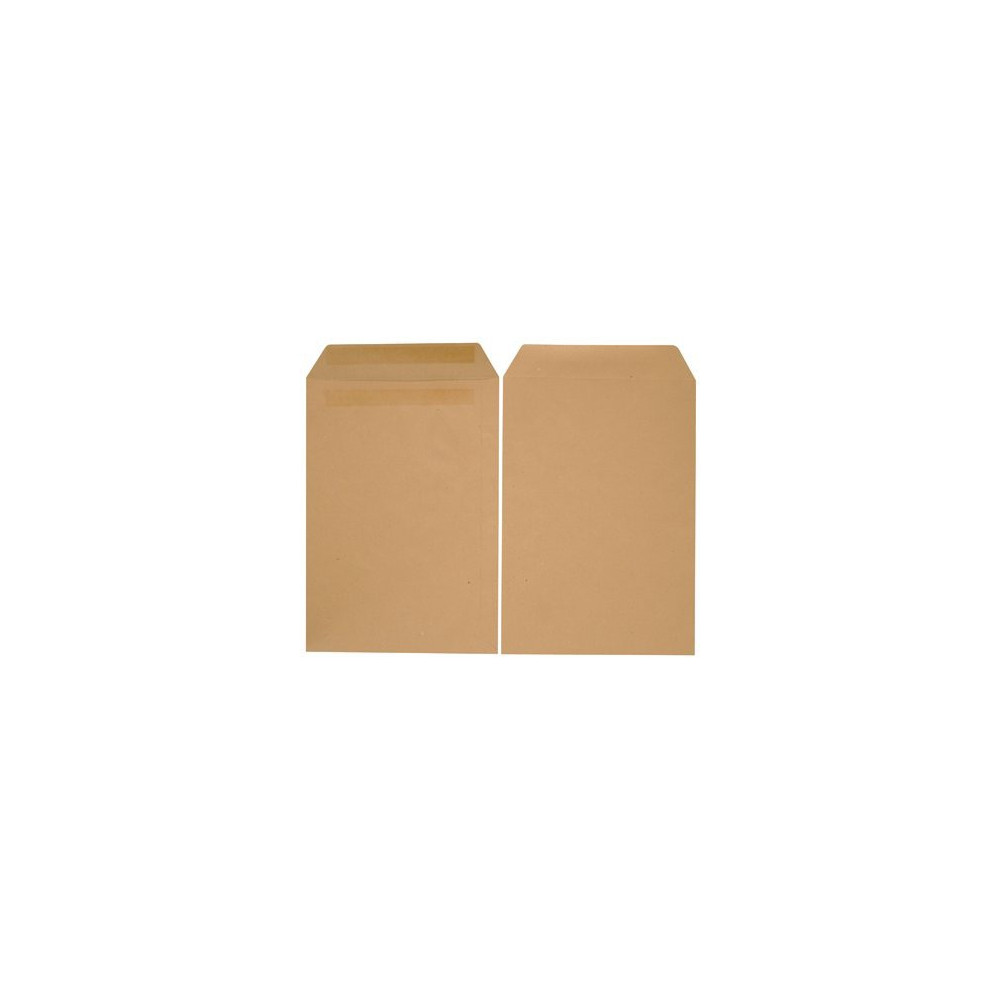 10x Enveloppes Kraft Vertical 17.6 x 25