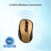 Souris Optique Sans Fil Promate Clix-7 / Gold